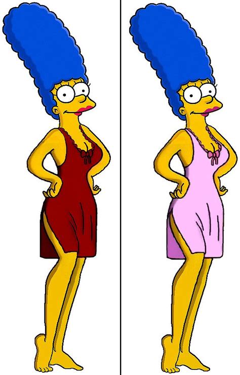 Lewd <strong>Marge Simpson</strong> serving 6 men orally in. . Marge simson nude